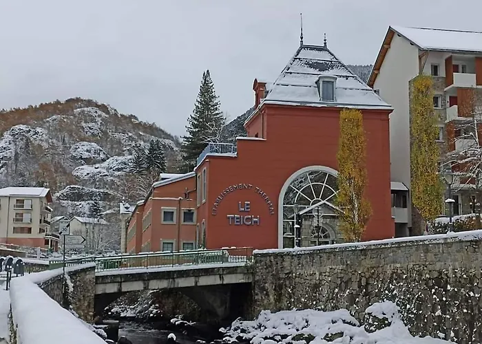 A Proximite De Ax Les Thermes アパート *